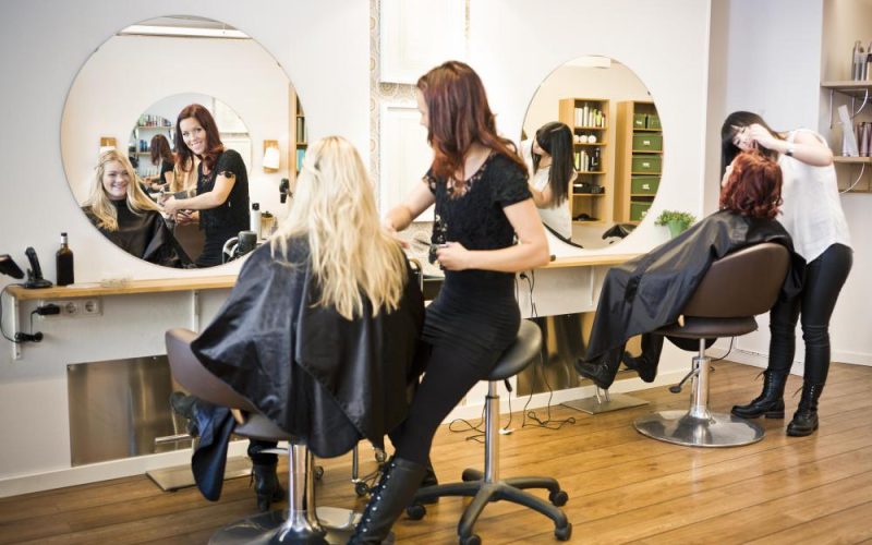 Hair Salon with 2 clients | Sparrow Insurance